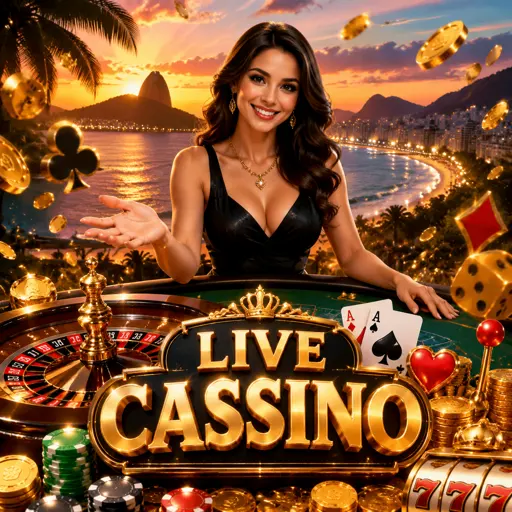 Crupiê real girando a roleta em estúdio de cassino ao vivo transmitido em vídeo