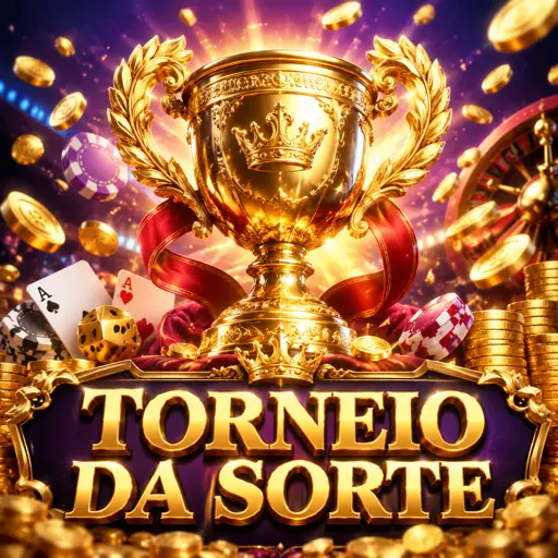 Arte de torneio de slots com troféu e lista de premiação