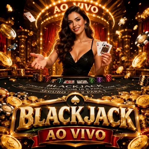 Mesa de blackjack ao vivo com sete assentos ocupados por jogadores