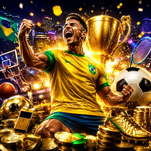 Odds de futebol atualizando em um aplicativo de apostas